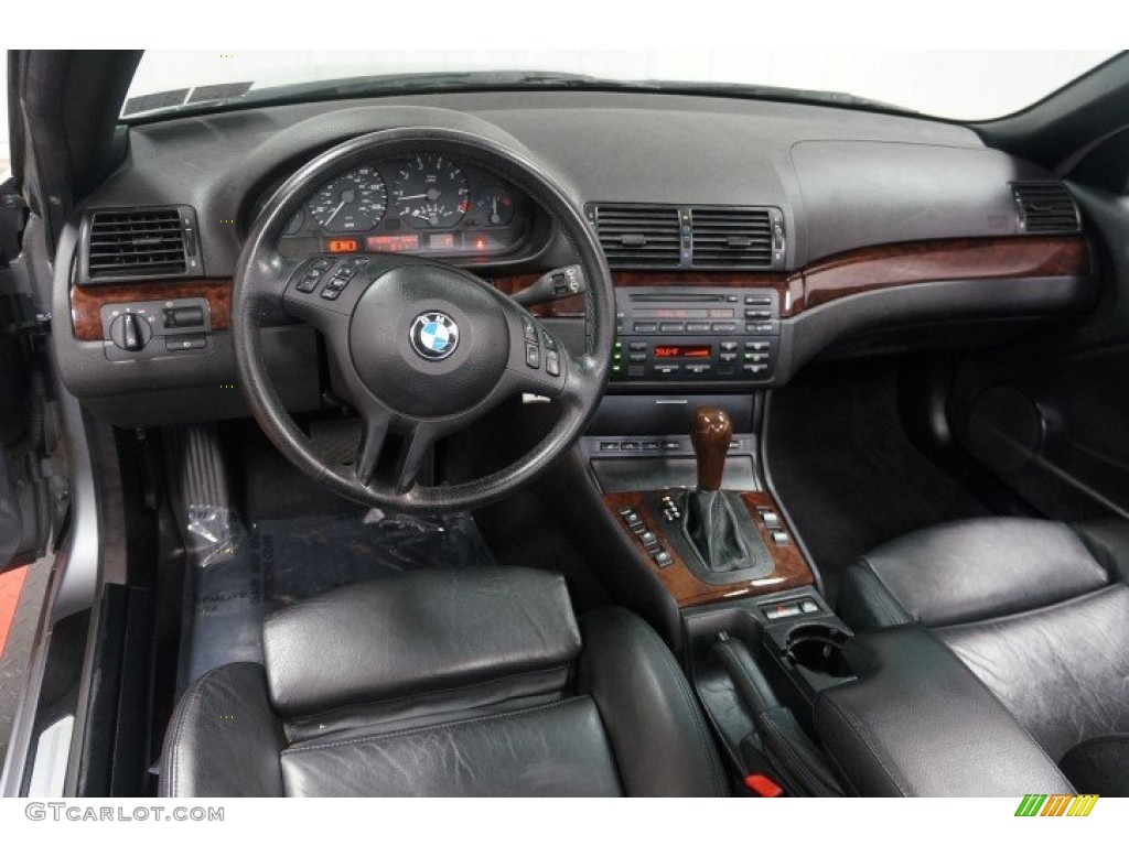 2004 3 Series 325i Convertible - Steel Blue Metallic / Black photo #26