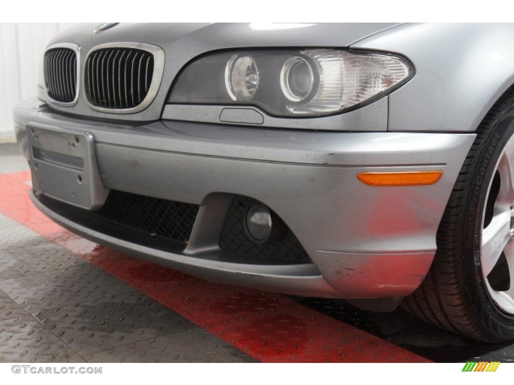 2004 3 Series 325i Convertible - Steel Blue Metallic / Black photo #47