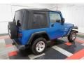 2003 Intense Blue Pearl Jeep Wrangler X 4x4  photo #6