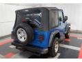 2003 Intense Blue Pearl Jeep Wrangler X 4x4  photo #7