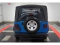 2003 Intense Blue Pearl Jeep Wrangler X 4x4  photo #8