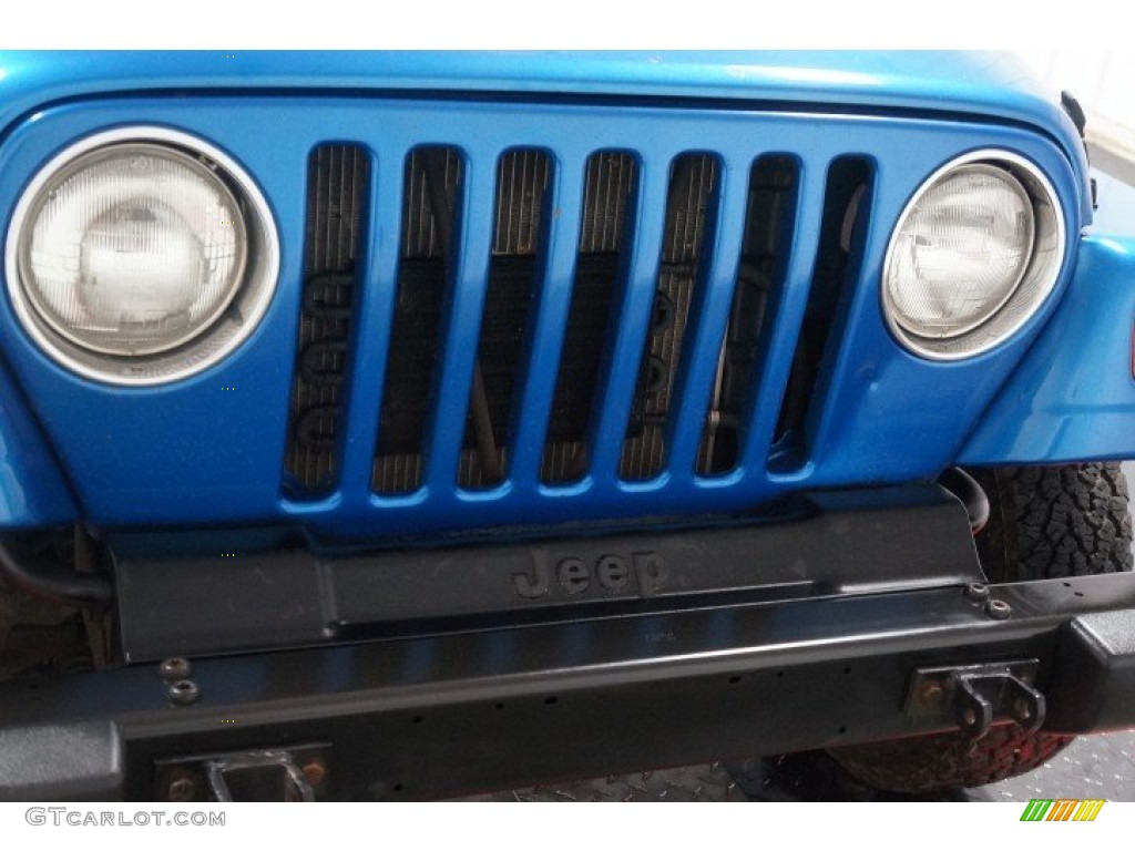 2003 Wrangler X 4x4 - Intense Blue Pearl / Dark Slate Gray photo #31
