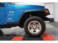 2003 Intense Blue Pearl Jeep Wrangler X 4x4  photo #36