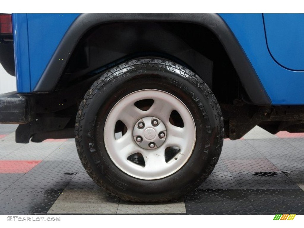 2003 Wrangler X 4x4 - Intense Blue Pearl / Dark Slate Gray photo #41