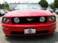 2005 Torch Red Ford Mustang GT Premium Convertible  photo #2