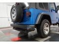 2003 Intense Blue Pearl Jeep Wrangler X 4x4  photo #44