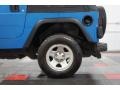 2003 Intense Blue Pearl Jeep Wrangler X 4x4  photo #46