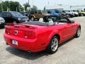 2005 Torch Red Ford Mustang GT Premium Convertible  photo #7