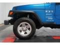 2003 Intense Blue Pearl Jeep Wrangler X 4x4  photo #55