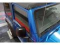 2003 Intense Blue Pearl Jeep Wrangler X 4x4  photo #64