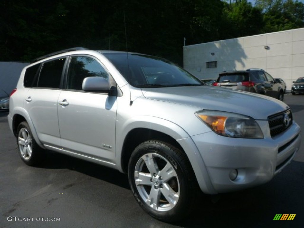 2007 RAV4 Sport 4WD - Classic Silver Metallic / Dark Charcoal photo #1