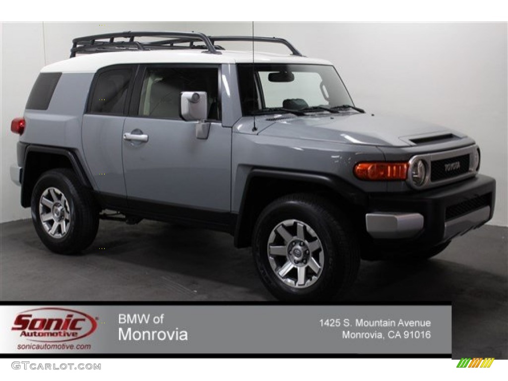 2014 FJ Cruiser 4WD - Cement Gray / Dark Charcoal photo #1