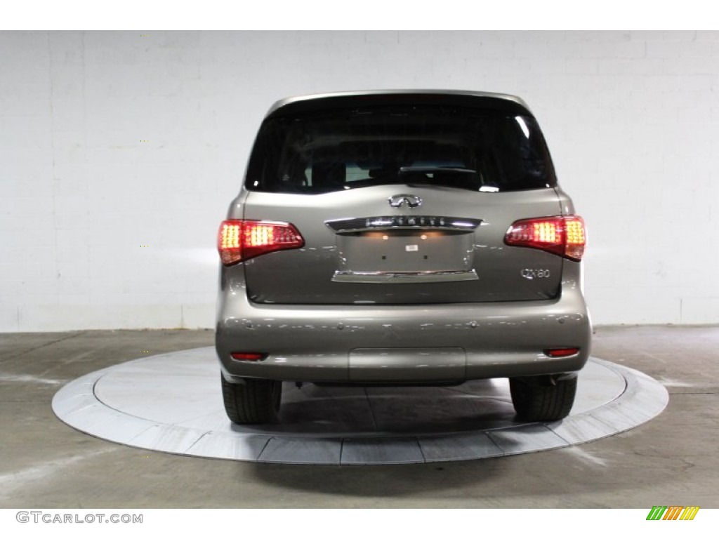 2014 QX80 AWD - Smoky Quartz / Graphite photo #6