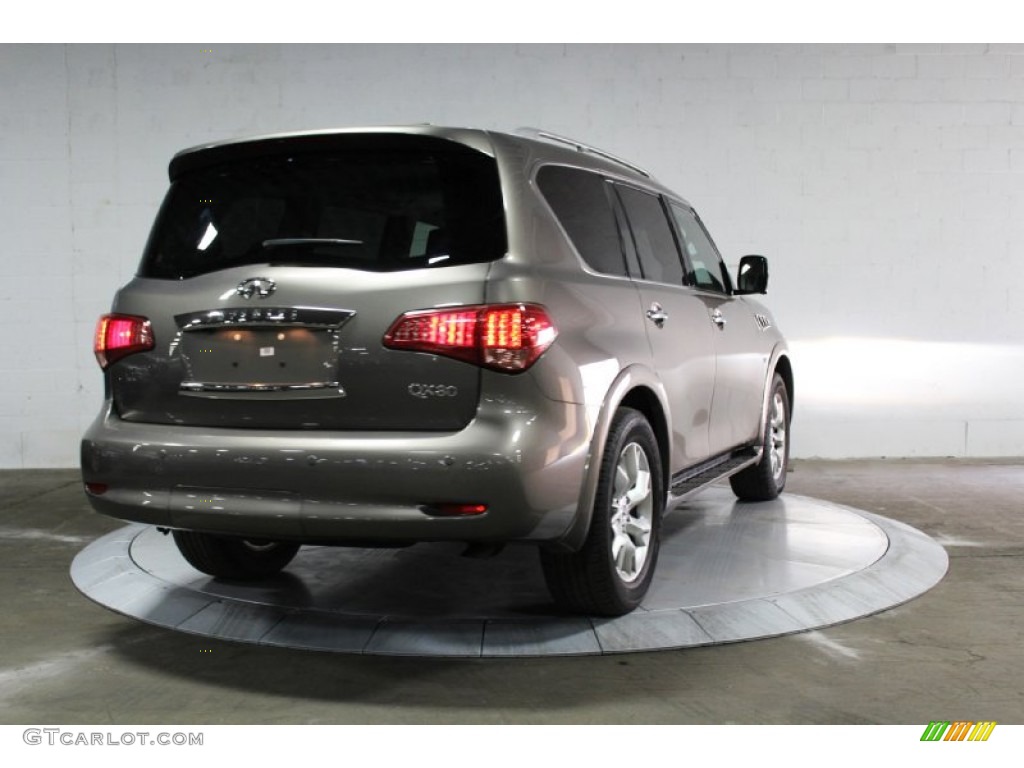 2014 QX80 AWD - Smoky Quartz / Graphite photo #7