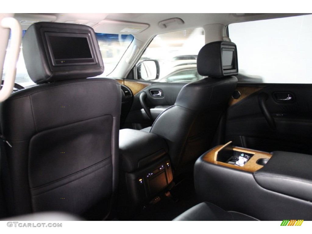 2014 QX80 AWD - Smoky Quartz / Graphite photo #13