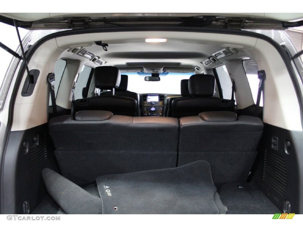 2014 QX80 AWD - Smoky Quartz / Graphite photo #14