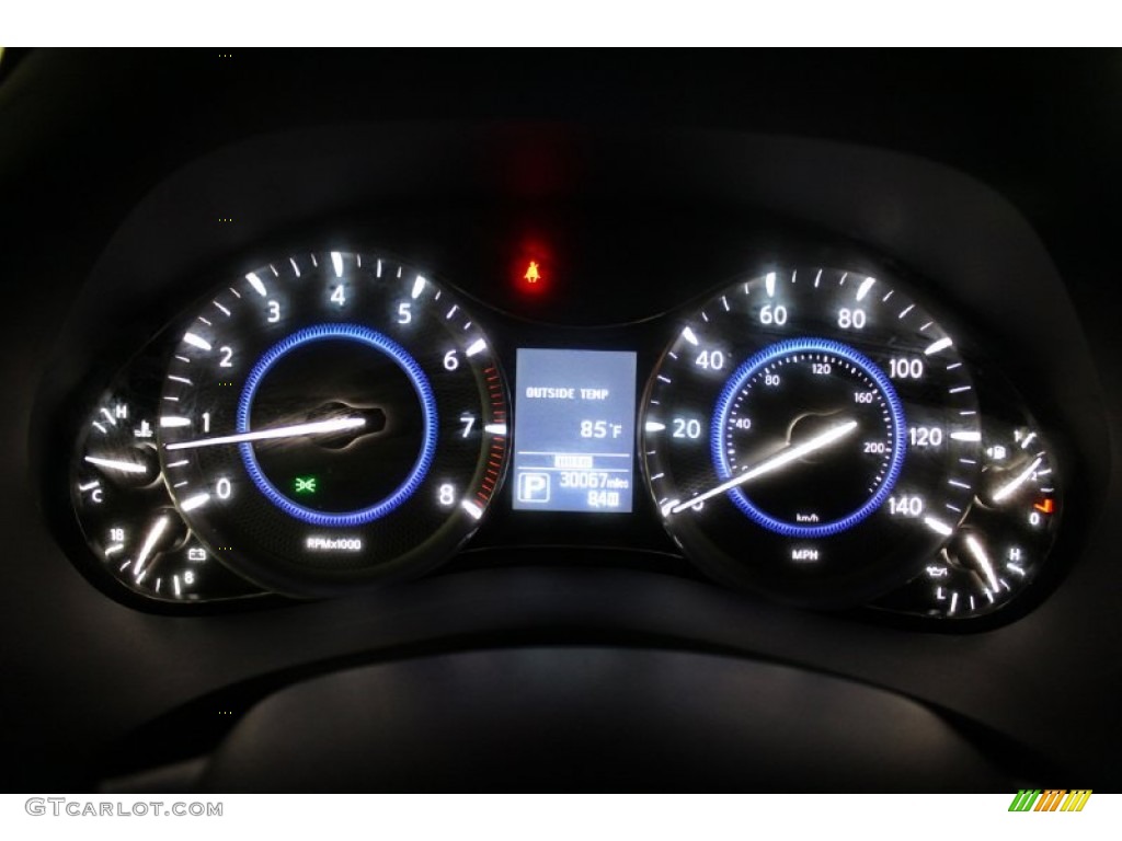 2014 Infiniti QX80 AWD Gauges Photo #104766745