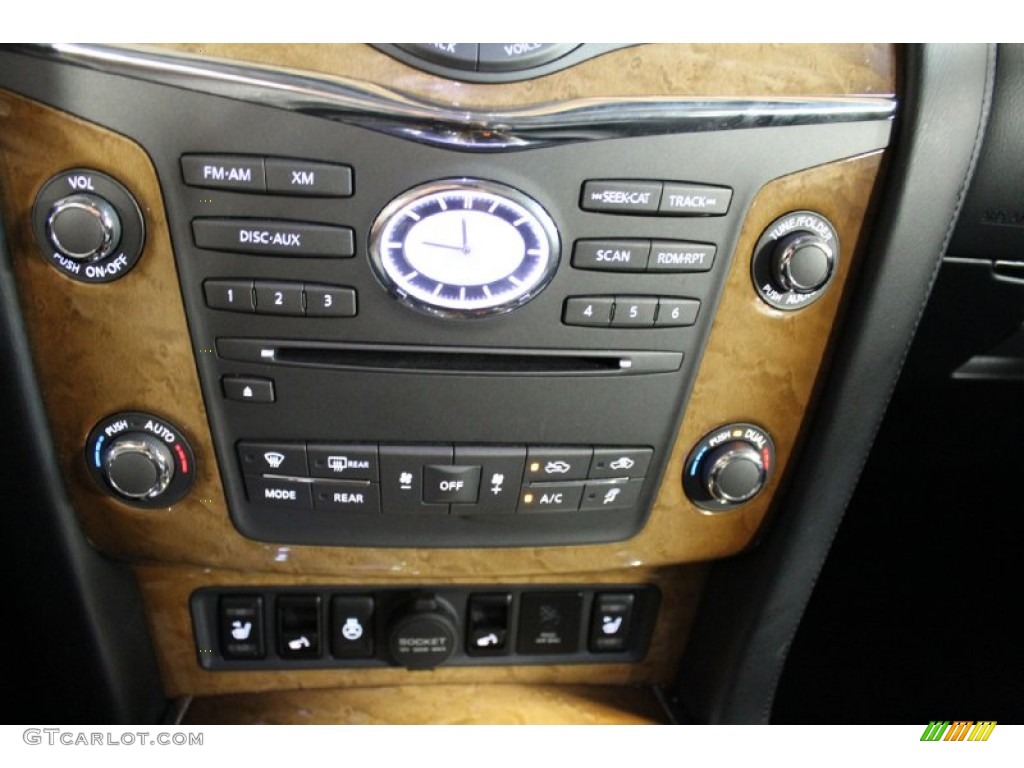 2014 QX80 AWD - Smoky Quartz / Graphite photo #22