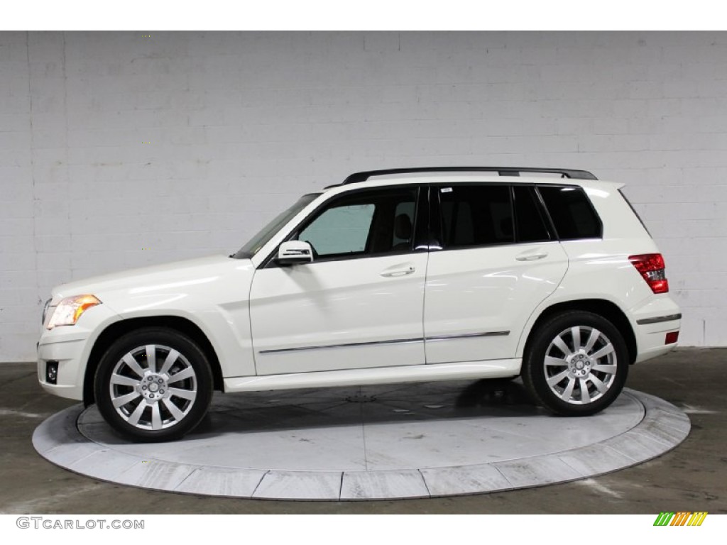 Arctic White 2012 Mercedes-Benz GLK 350 4Matic Exterior Photo #104767630