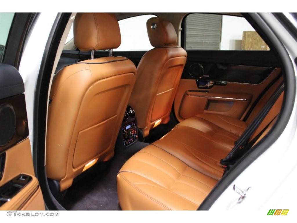 2012 Jaguar XJ XJ Supercharged Rear Seat Photos