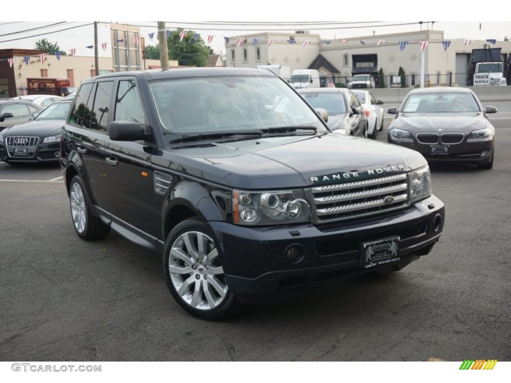 2006 Range Rover Sport Supercharged - Buckingham Blue Metallic / Ivory photo #2