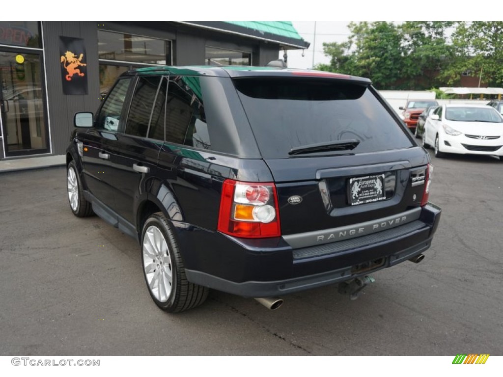 2006 Range Rover Sport Supercharged - Buckingham Blue Metallic / Ivory photo #3
