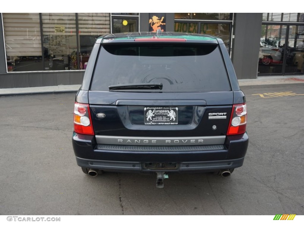 2006 Range Rover Sport Supercharged - Buckingham Blue Metallic / Ivory photo #16