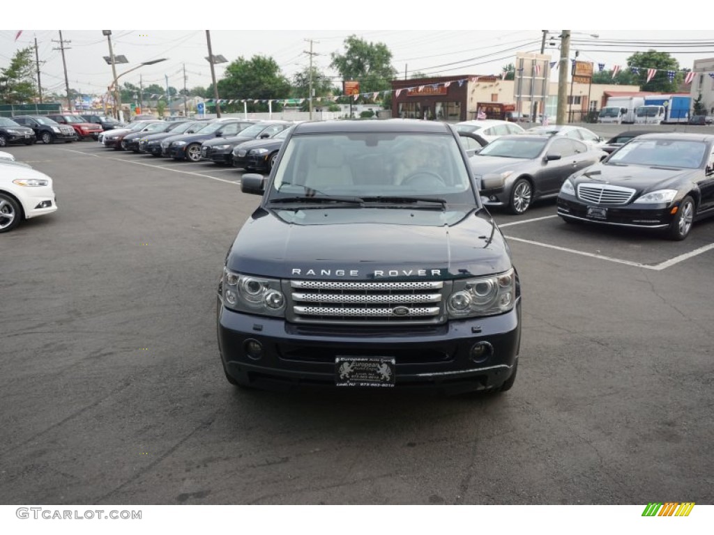 2006 Range Rover Sport Supercharged - Buckingham Blue Metallic / Ivory photo #18