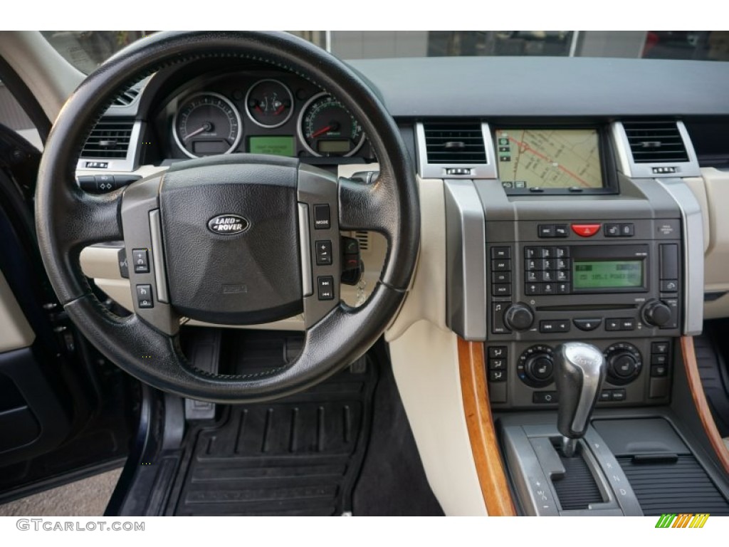 2006 Range Rover Sport Supercharged - Buckingham Blue Metallic / Ivory photo #28