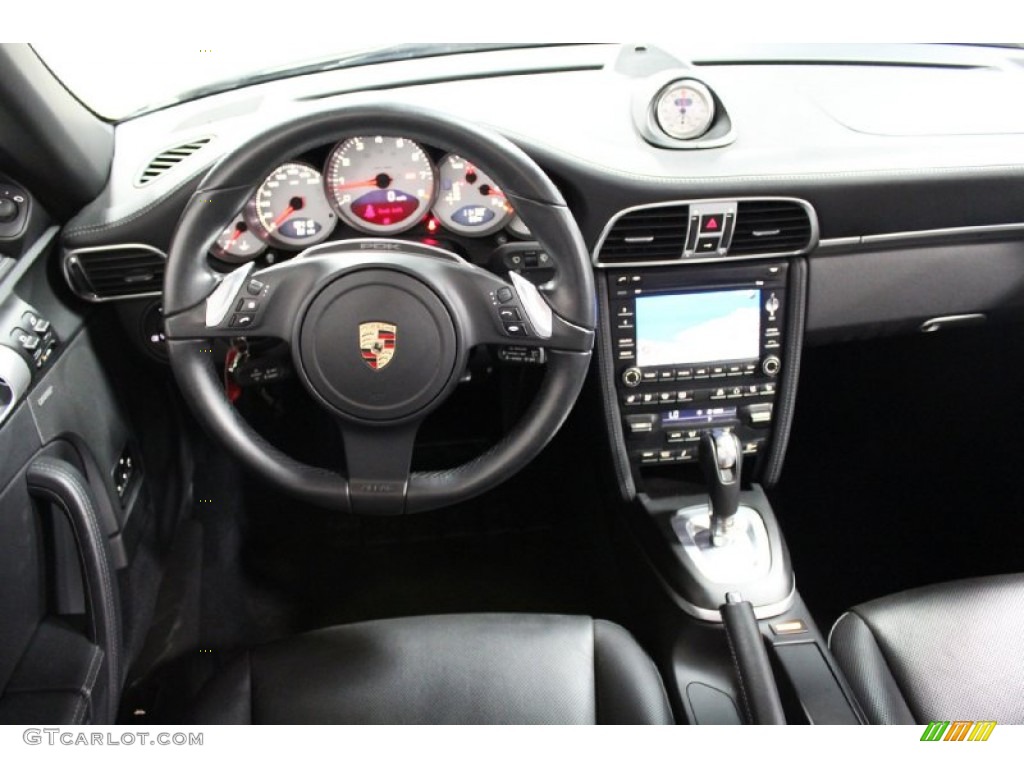 2012 Porsche 911 Carrera GTS Cabriolet Black Dashboard Photo #104768587