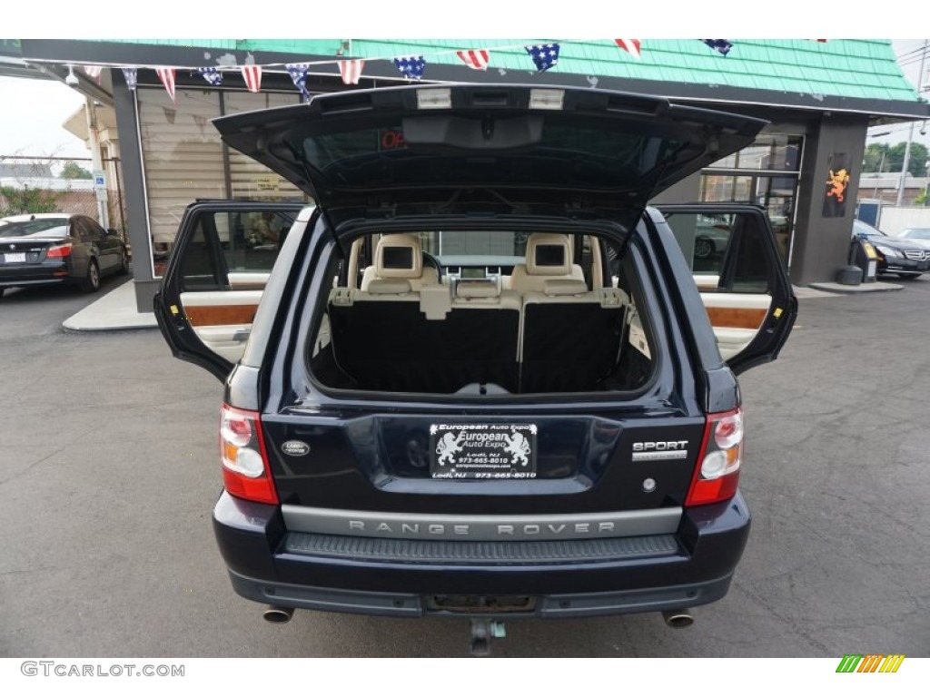 2006 Range Rover Sport Supercharged - Buckingham Blue Metallic / Ivory photo #47