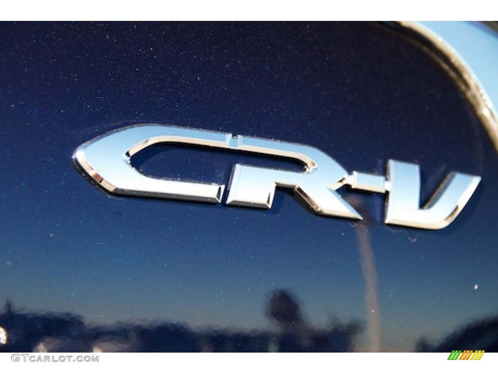 2015 CR-V LX - Obsidian Blue Pearl / Gray photo #3