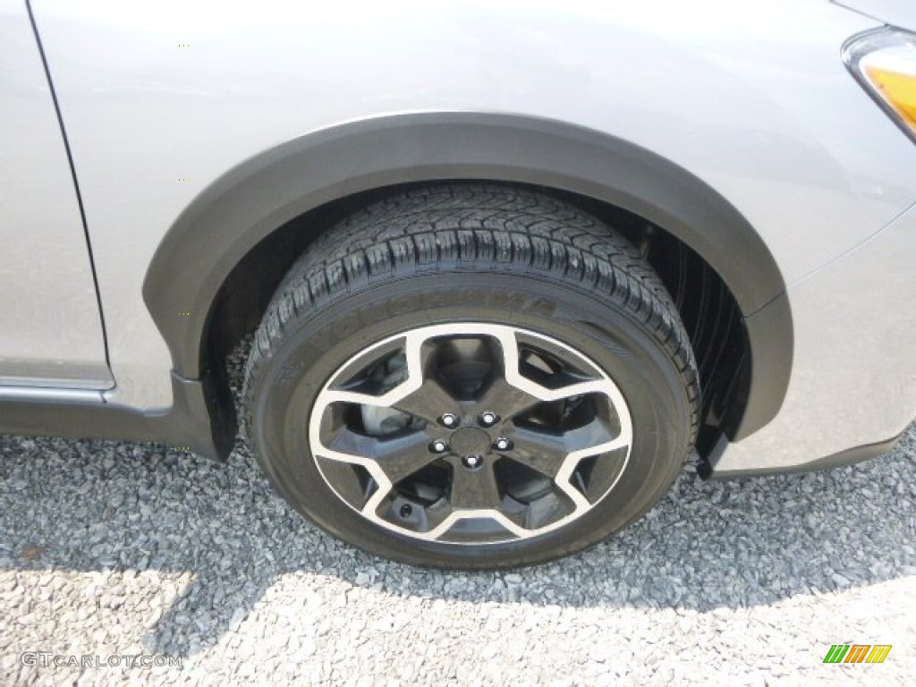 2015 XV Crosstrek 2.0i Premium - Ice Silver Metallic / Black photo #2