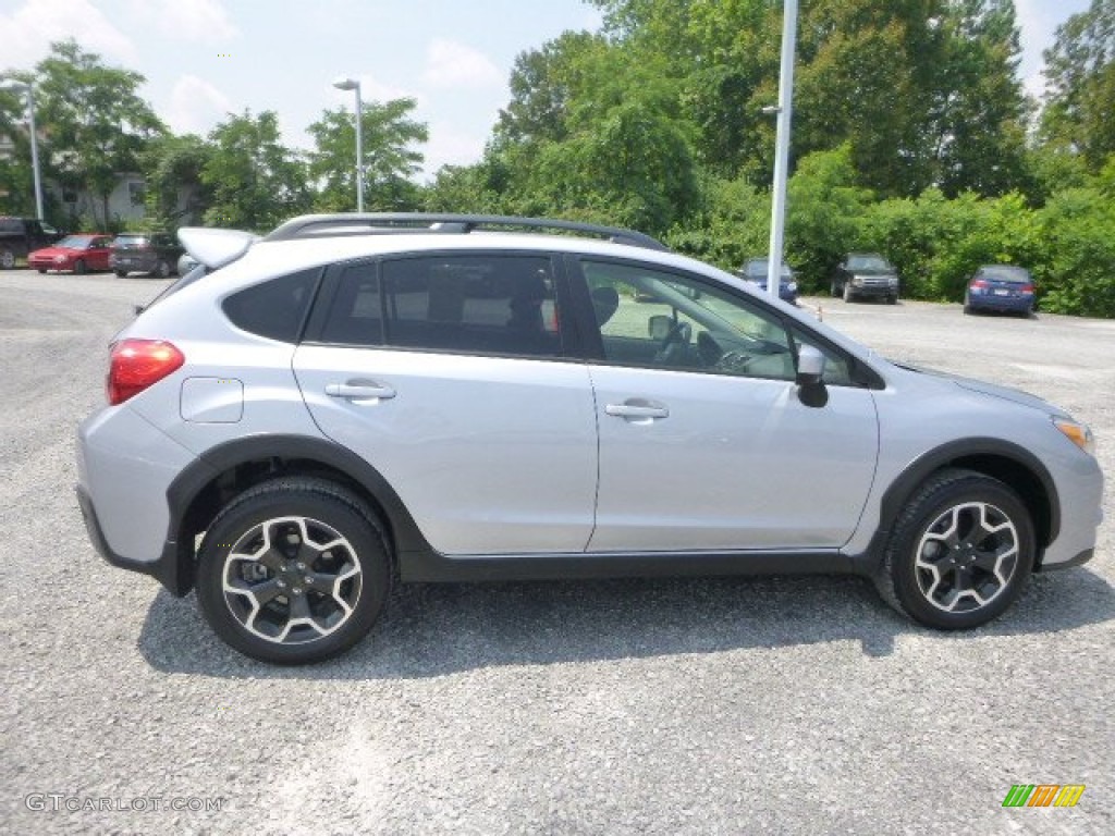 2015 XV Crosstrek 2.0i Premium - Ice Silver Metallic / Black photo #3