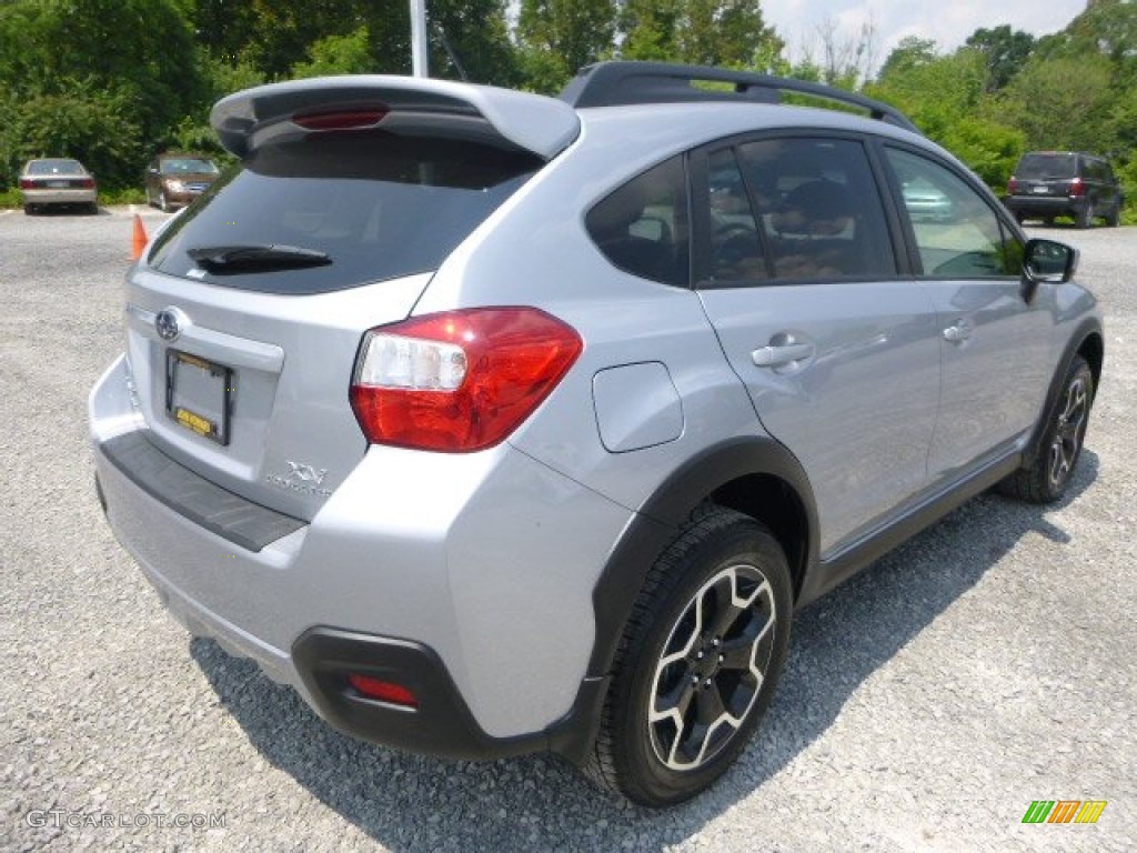 2015 XV Crosstrek 2.0i Premium - Ice Silver Metallic / Black photo #4