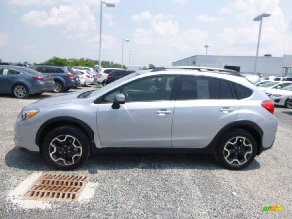 2015 XV Crosstrek 2.0i Premium - Ice Silver Metallic / Black photo #8