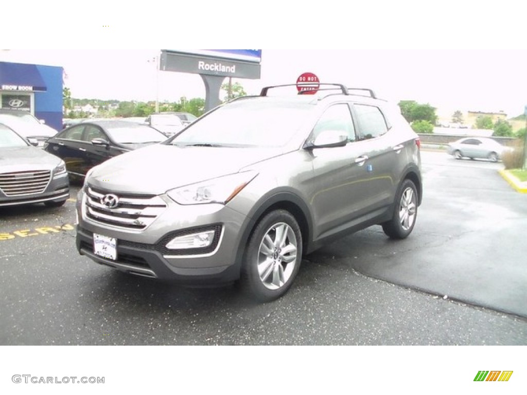 2016 Santa Fe Sport 2.0T AWD - Mineral Gray / Black photo #1