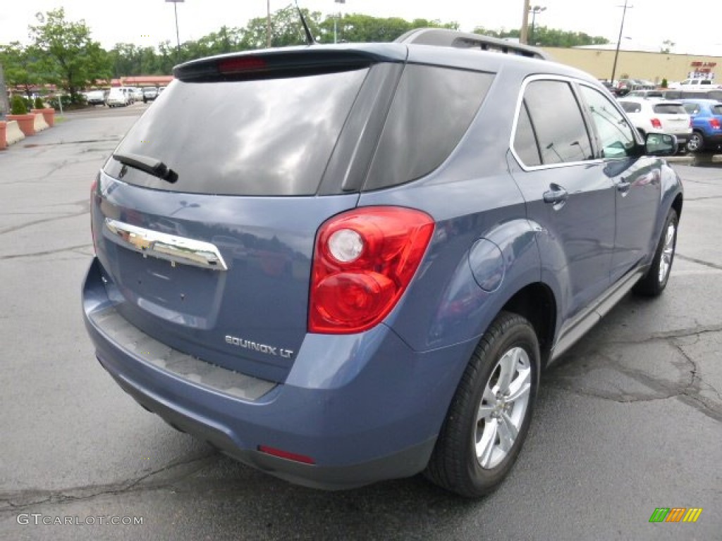 2012 Equinox LT AWD - Twilight Blue Metallic / Light Titanium/Jet Black photo #5