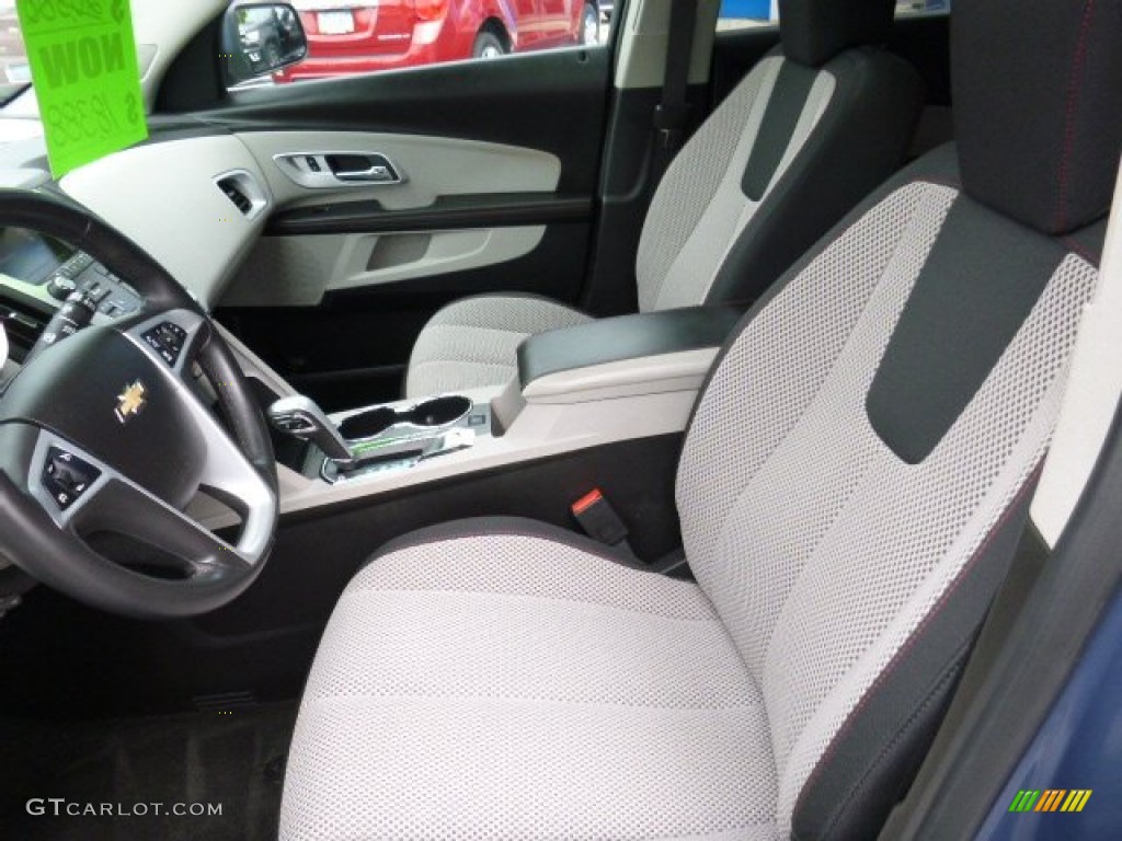 2012 Equinox LT AWD - Twilight Blue Metallic / Light Titanium/Jet Black photo #11