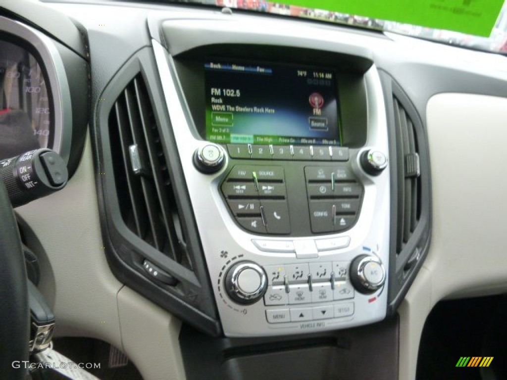 2012 Equinox LT AWD - Twilight Blue Metallic / Light Titanium/Jet Black photo #17