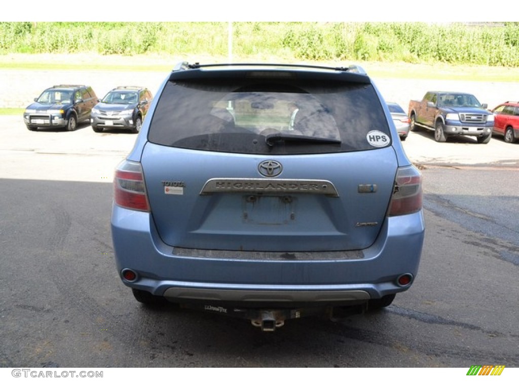 2008 Highlander Hybrid Limited 4WD - Wave Line Pearl / Ash Gray photo #3