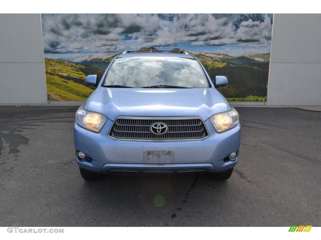 2008 Highlander Hybrid Limited 4WD - Wave Line Pearl / Ash Gray photo #6