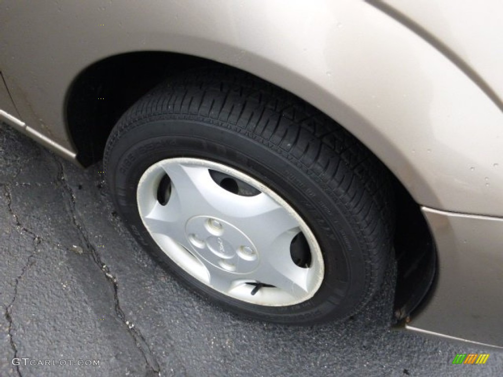 2003 Focus LX Sedan - Arizona Beige Metallic / Medium Graphite photo #9