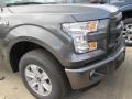 2015 Magnetic Metallic Ford F150 XL SuperCrew  photo #2