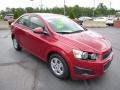 2013 Crystal Red Tintcoat Chevrolet Sonic LS Sedan  photo #7