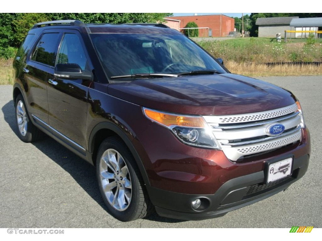 2012 Explorer XLT - Cinnamon Metallic / Charcoal Black photo #1