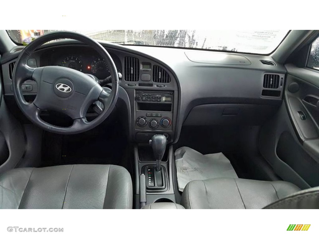 2006 Elantra GT Hatchback - Tidal Wave Blue / Gray photo #8