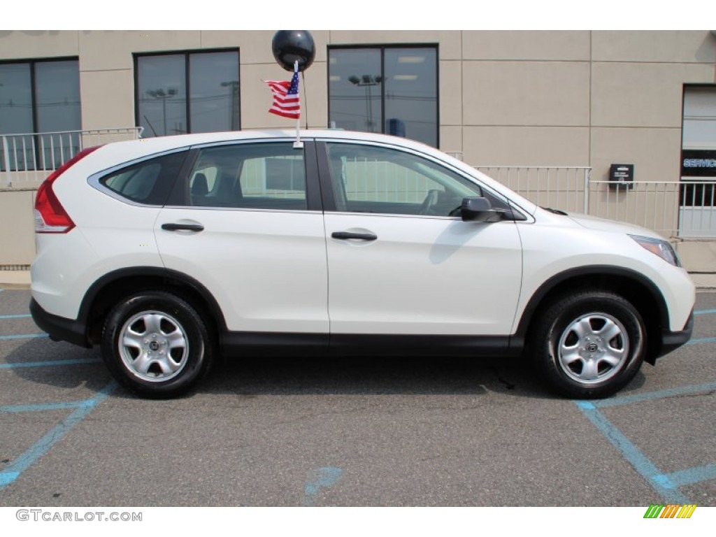 2013 CR-V LX AWD - White Diamond Pearl / Gray photo #19