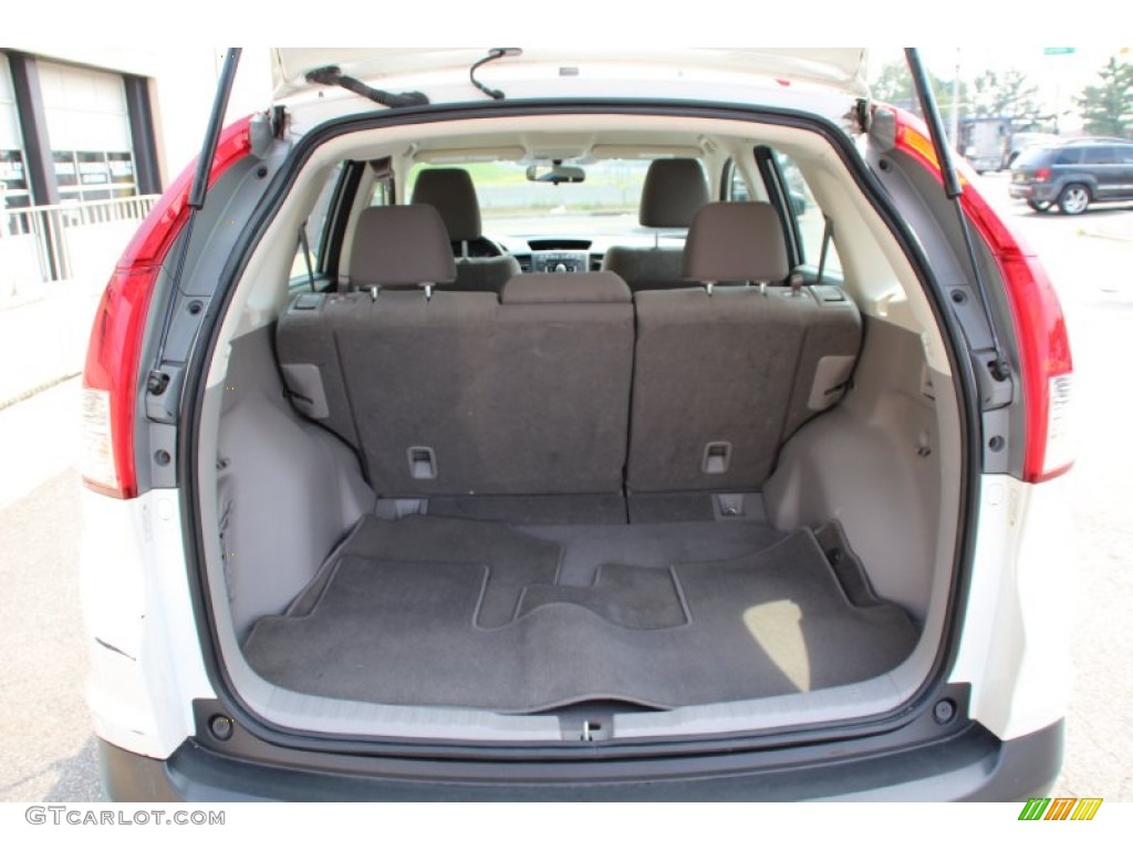 2013 CR-V LX AWD - White Diamond Pearl / Gray photo #21