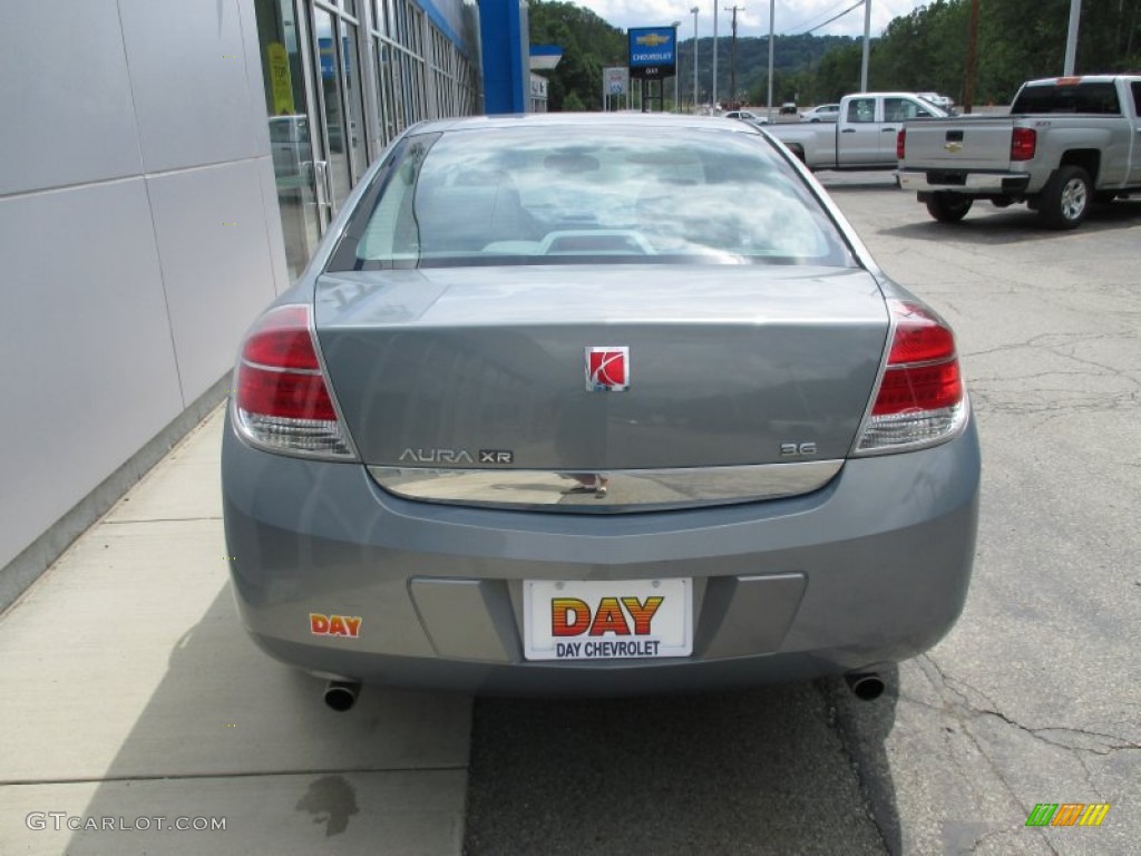 2009 Aura XR V6 - Ocean Mist / Gray photo #5